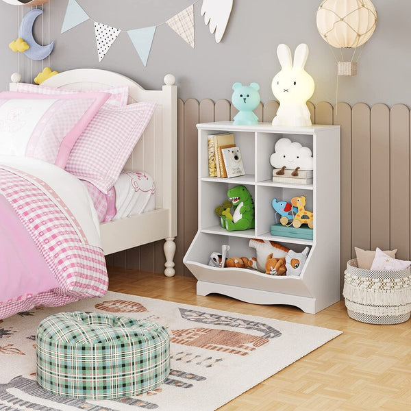 Tuscany Kids Room Bookcase Organizer Rack - zeests.com - Best place for furniture, home decor and all you need