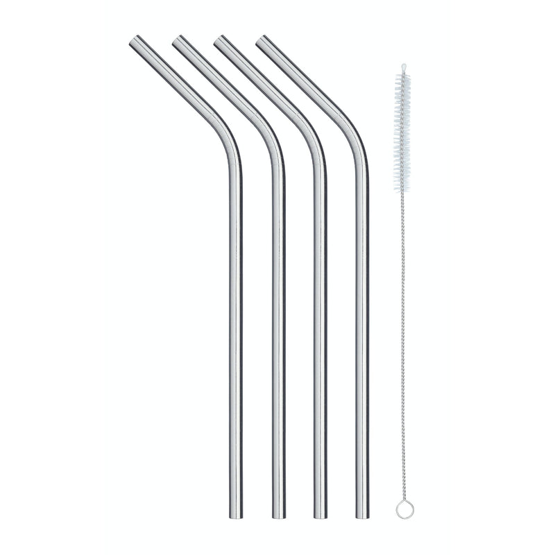 4 Bend Stainless Steel Straws - zeests.com - Best place for furniture, home decor and all you need