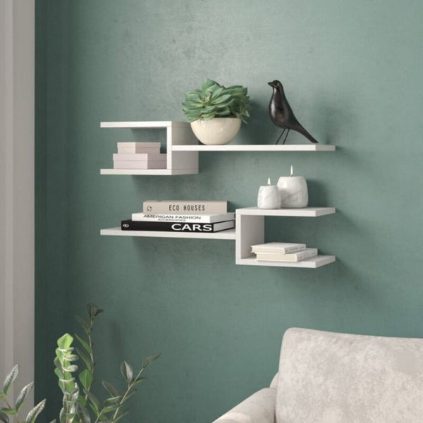 Hype Catcher Shelves (Set of 2) - zeests.com - Best place for furniture, home decor and all you need