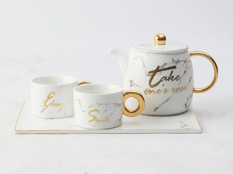 "Take One's Ease" Obsolete Cup Set - zeests.com - Best place for furniture, home decor and all you need