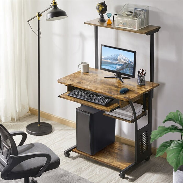 Rosita Multiple Layer Computer Desk - zeests.com - Best place for furniture, home decor and all you need