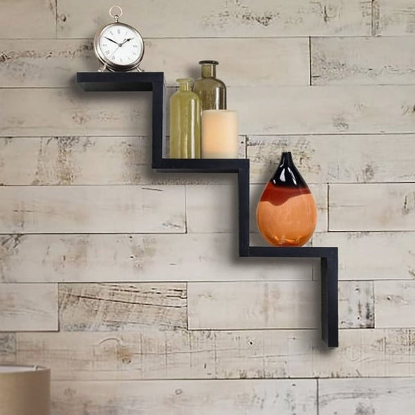 Infinite Zagging Floating Shelf - zeests.com - Best place for furniture, home decor and all you need