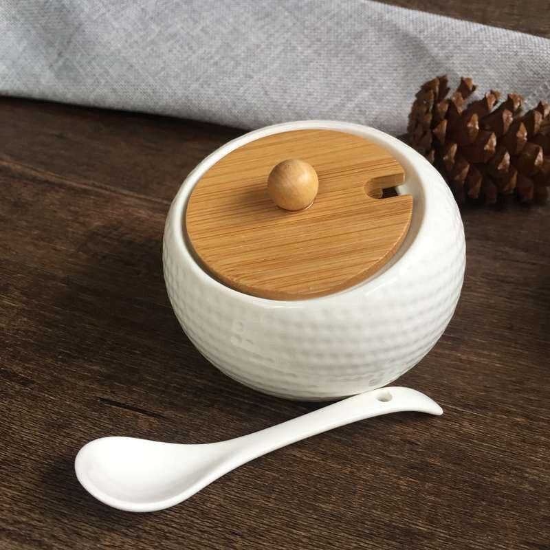 Ceramic Condiment Storage Jar - zeests.com - Best place for furniture, home decor and all you need