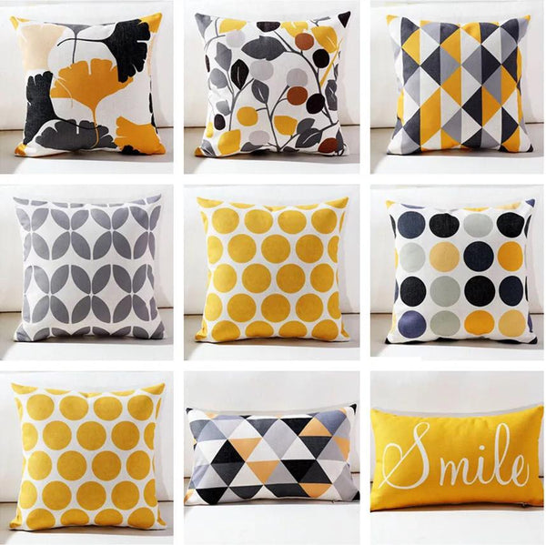 Biloba Mix Cushion Covers (Pack of 8) - zeests.com - Best place for furniture, home decor and all you need