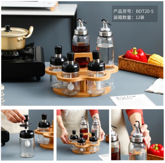 Notchy Oil and Vinegar Set - zeests.com - Best place for furniture, home decor and all you need