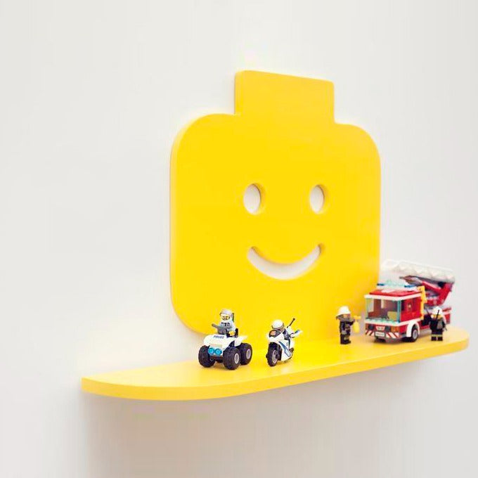 Smiley Kids Bedroom Floating Organizer Shelve Decor - zeests.com - Best place for furniture, home decor and all you need