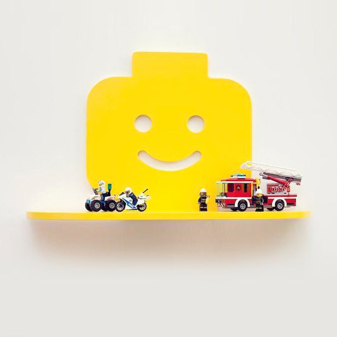 Smiley Kids Bedroom Floating Organizer Shelve Decor - zeests.com - Best place for furniture, home decor and all you need