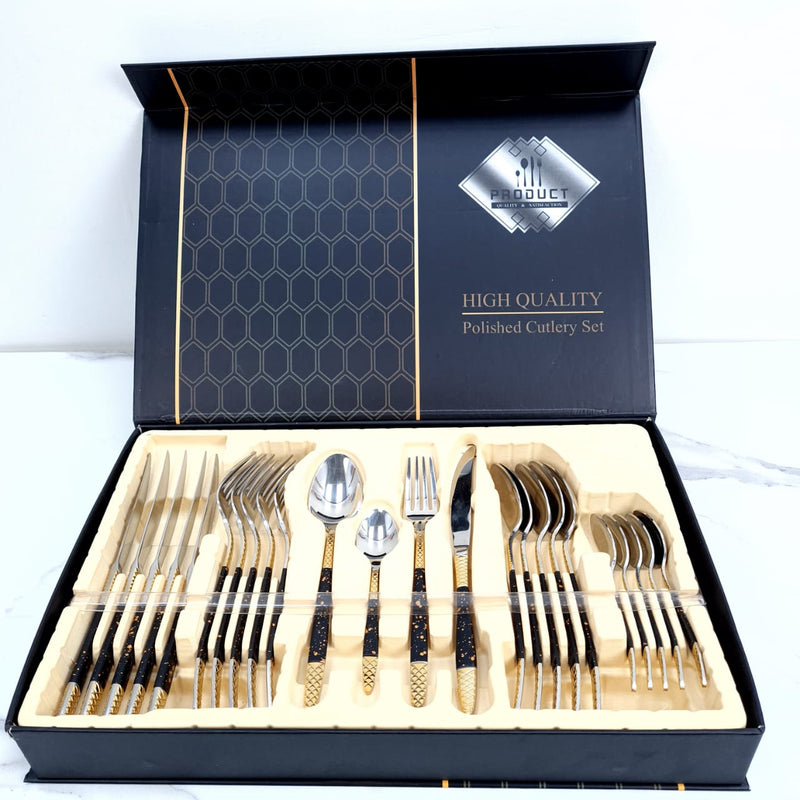Nordic Cutlery Set (24 pcs) - zeests.com - Best place for furniture, home decor and all you need