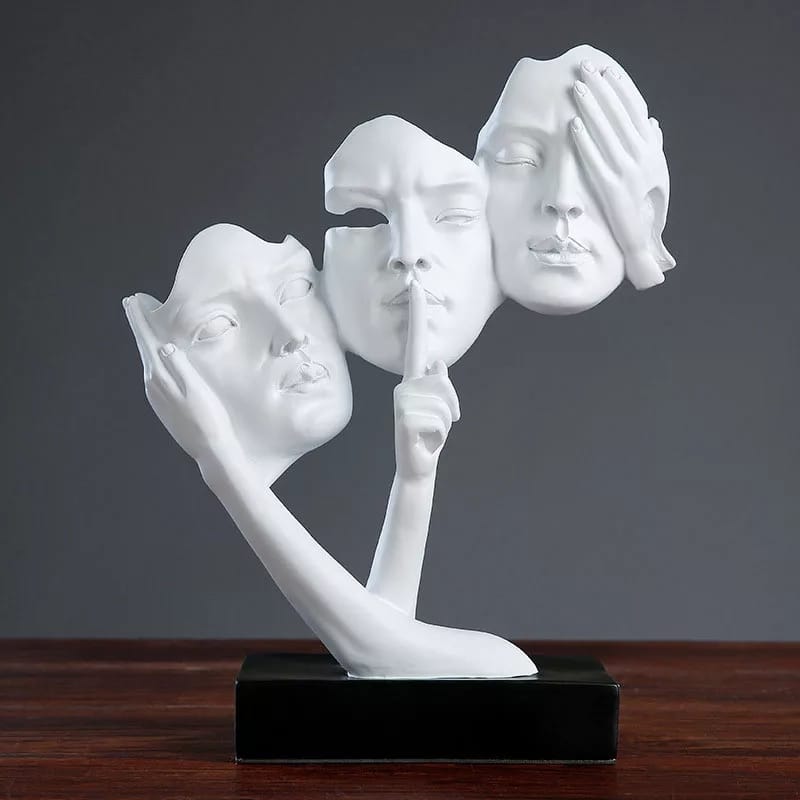 No Evil Sculpture Decor - zeests.com - Best place for furniture, home decor and all you need