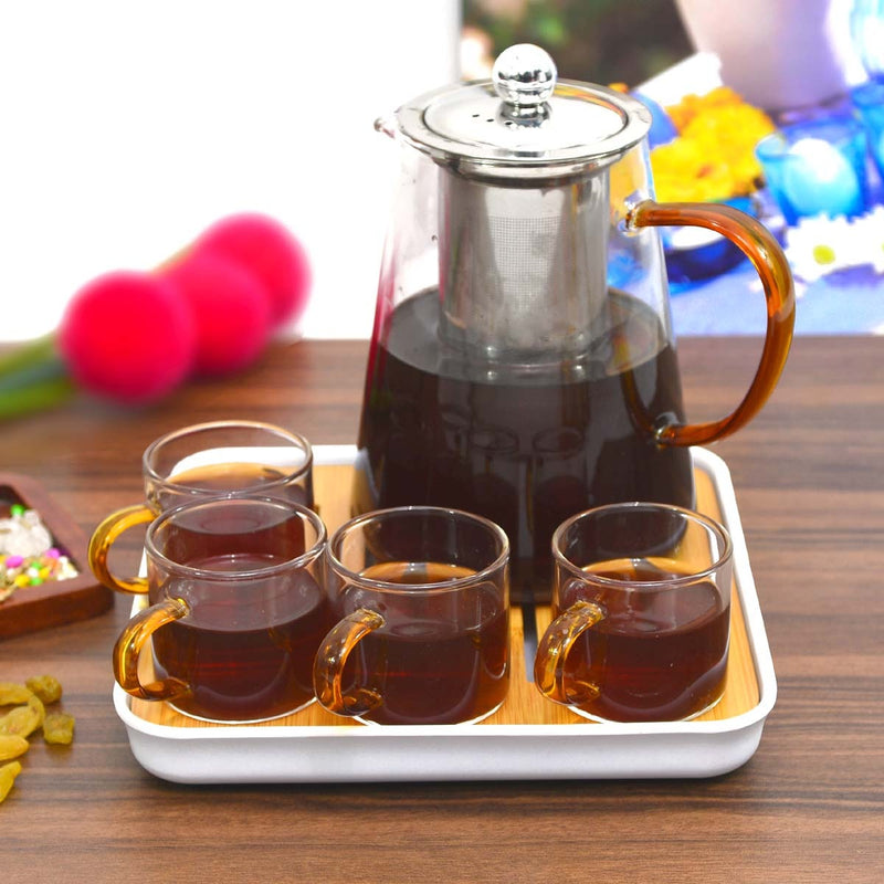 Deli Glassware Kahwa-Tea Set - zeests.com - Best place for furniture, home decor and all you need