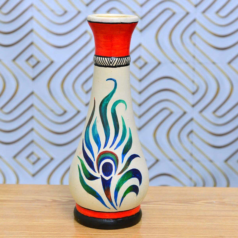 Functional Vase - Intricate - Earthen Pot - zeests.com - Best place for furniture, home decor and all you need