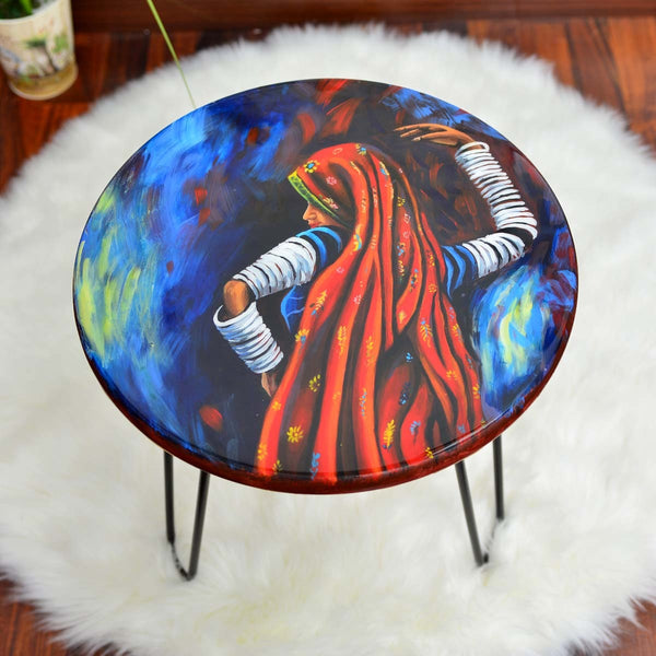 Gypsy Trad Living Lounge Center Side Hairpin Table - zeests.com - Best place for furniture, home decor and all you need