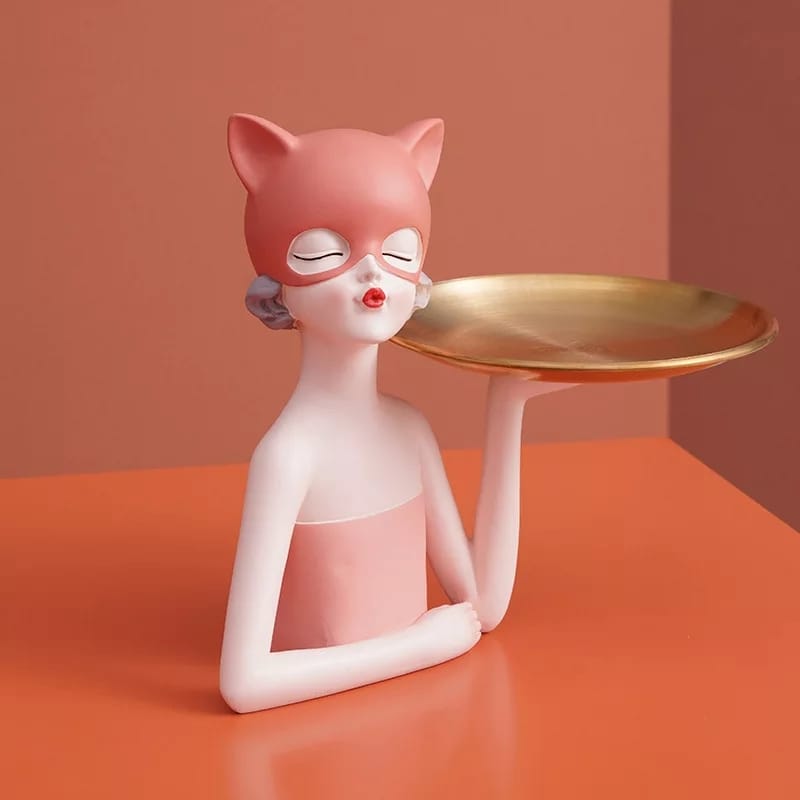 Kitty Porter Girl Sculpture - zeests.com - Best place for furniture, home decor and all you need