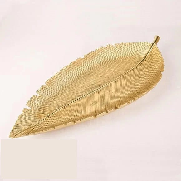 Aureate Leaf Tray - zeests.com - Best place for furniture, home decor and all you need
