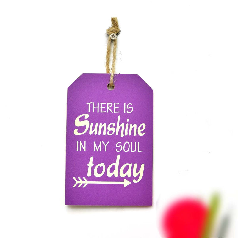 Wall "Sunshine" Caption Decor - zeests.com - Best place for furniture, home decor and all you need