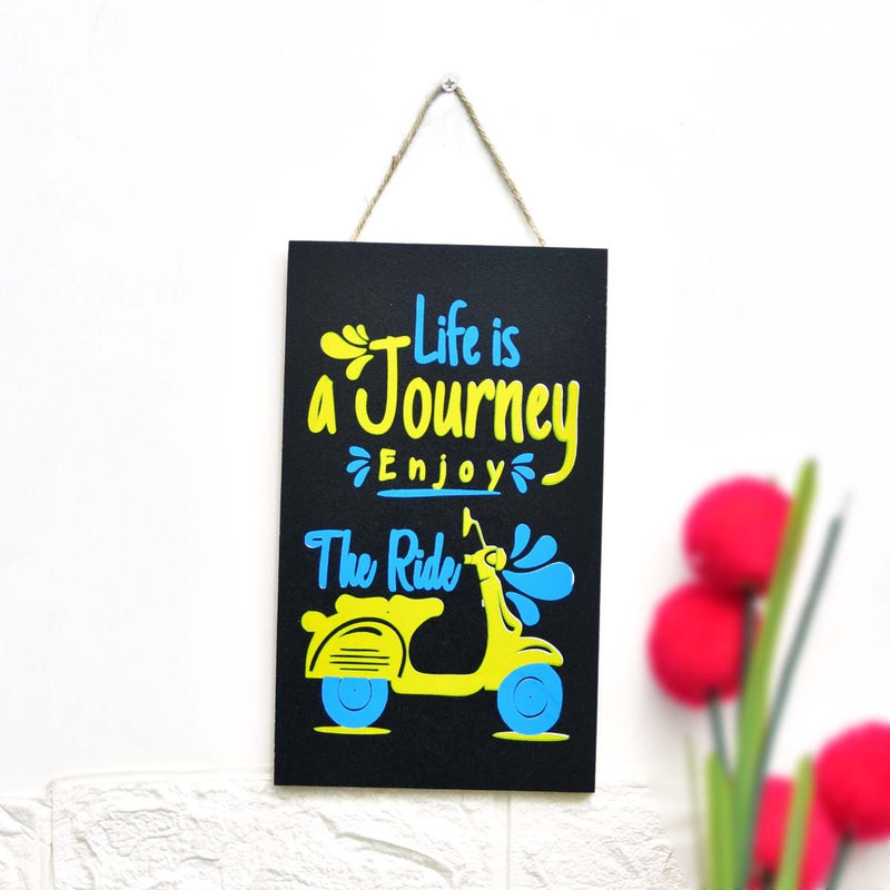 Wall "life journey" Caption Decor - zeests.com - Best place for furniture, home decor and all you need