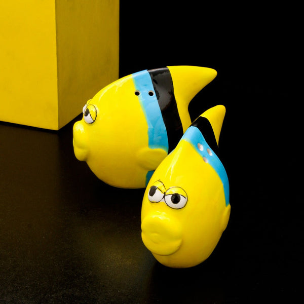 Shining Fish Salt and Pepper - zeests.com - Best place for furniture, home decor and all you need