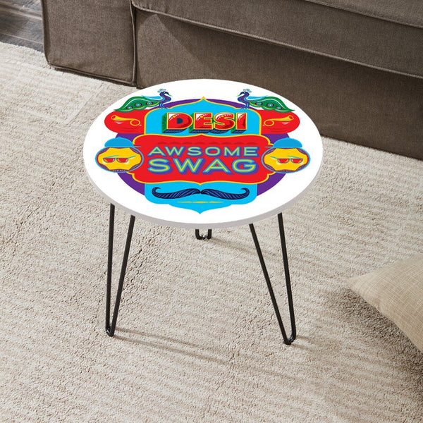 Desi Swag Living Lounge Center Coffee Sofa Side Hairpin Table - zeests.com - Best place for furniture, home decor and all you need