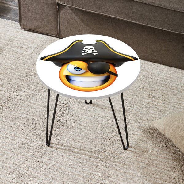 Character Emojis Living Lounge Center Side Hairpin Table - zeests.com - Best place for furniture, home decor and all you need
