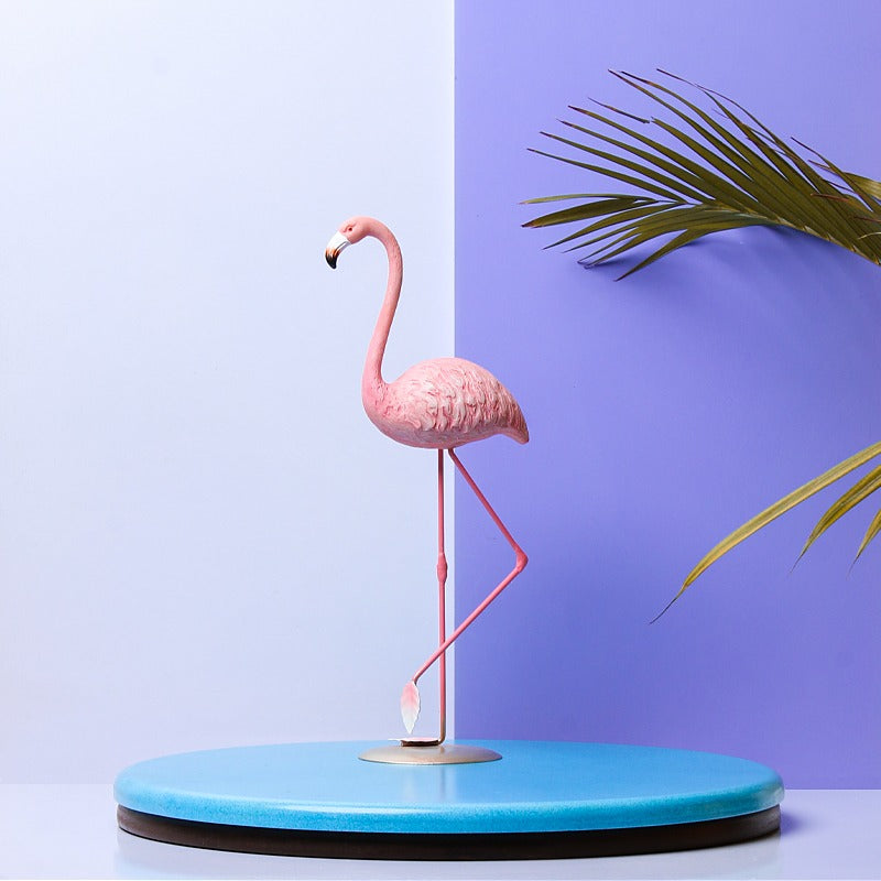 Flamingo One Leg Decor - zeests.com - Best place for furniture, home decor and all you need