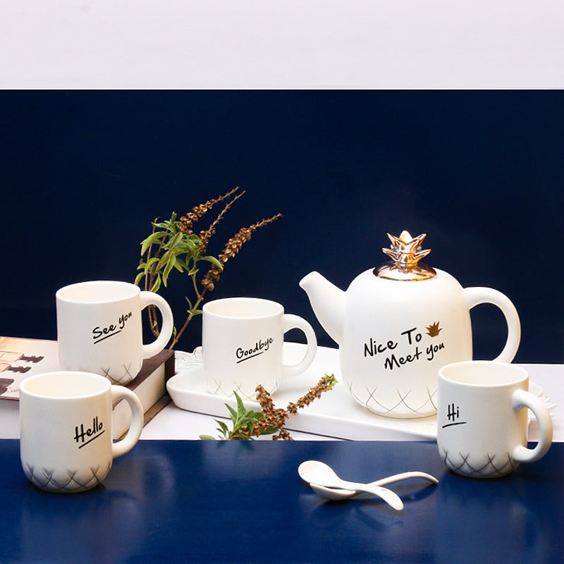 "Nice to Meet You" Cup set - zeests.com - Best place for furniture, home decor and all you need