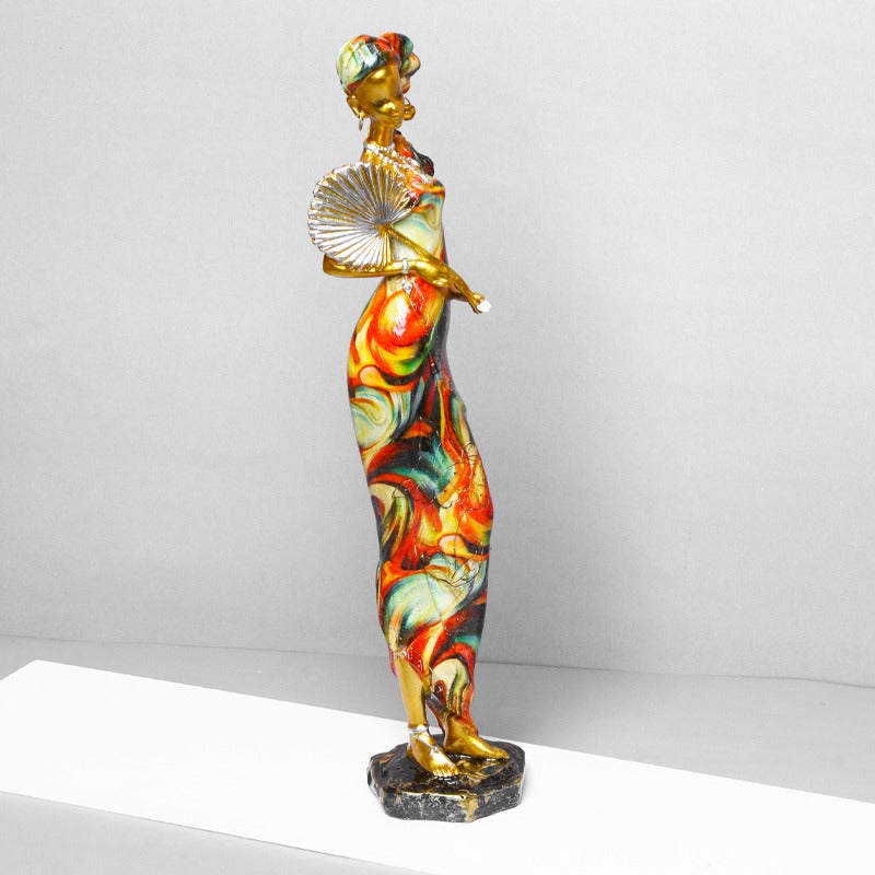 African Queen Statue Decor - zeests.com - Best place for furniture, home decor and all you need