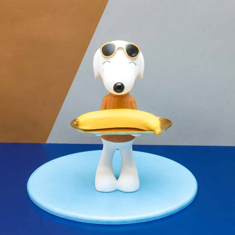 Present Puppy Tray Decor - zeests.com - Best place for furniture, home decor and all you need