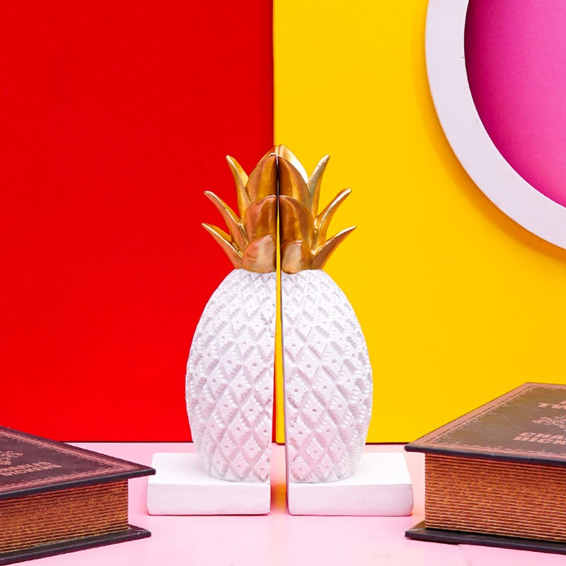 Pineapple Bookend Decor - zeests.com - Best place for furniture, home decor and all you need