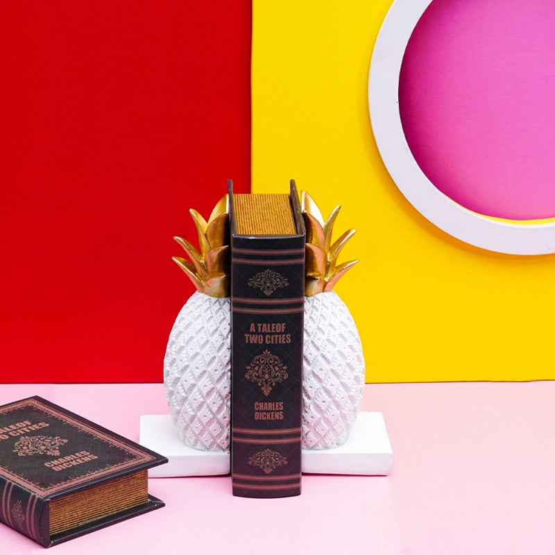 Pineapple Bookend Decor - zeests.com - Best place for furniture, home decor and all you need
