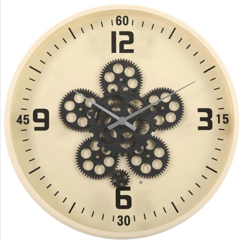 Skeleton Wheels Wall Clock - zeests.com - Best place for furniture, home decor and all you need