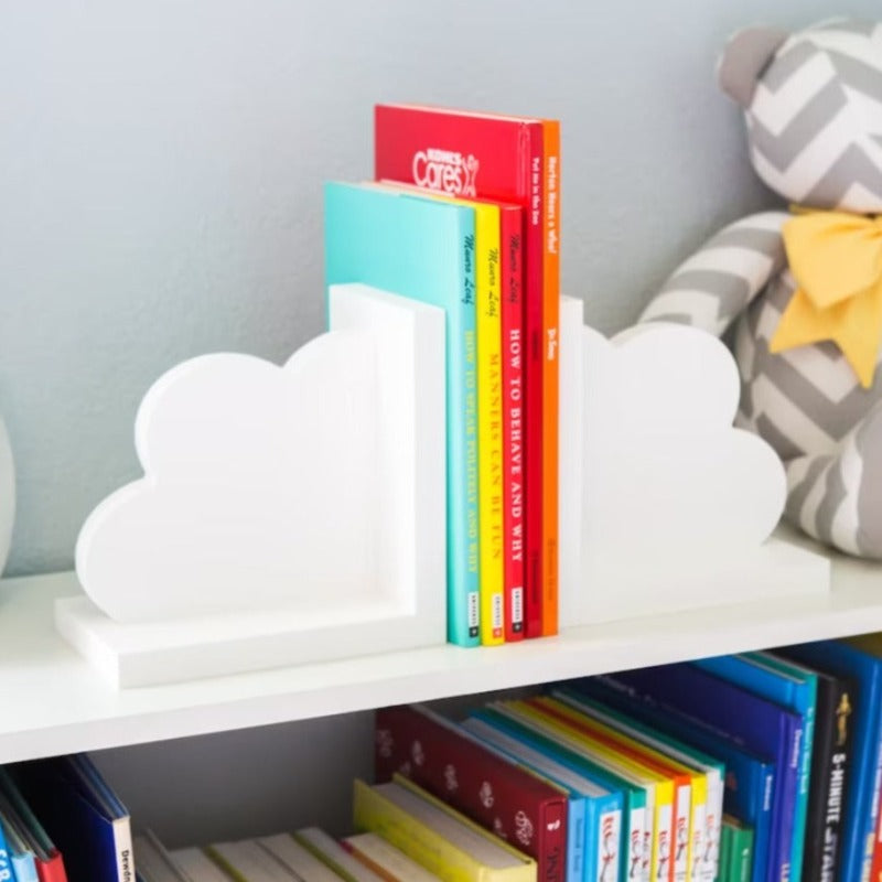 Cloudy Organizer Bookends Decor (Pack of 2) - zeests.com - Best place for furniture, home decor and all you need