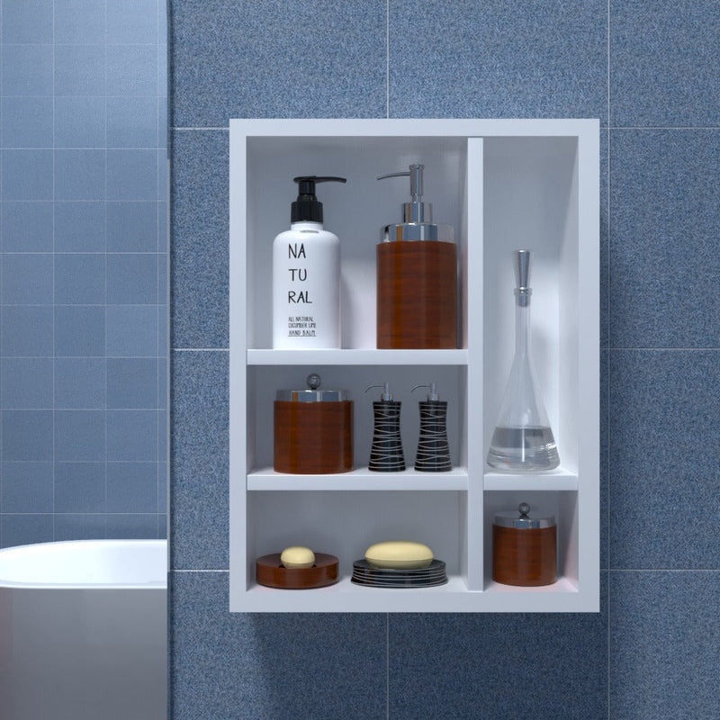Fresca Bathroom Storage Organizer Floating Shelve - zeests.com - Best place for furniture, home decor and all you need