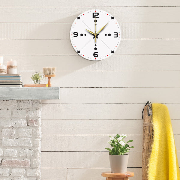 Compass Gaze Wall Clock - zeests.com - Best place for furniture, home decor and all you need