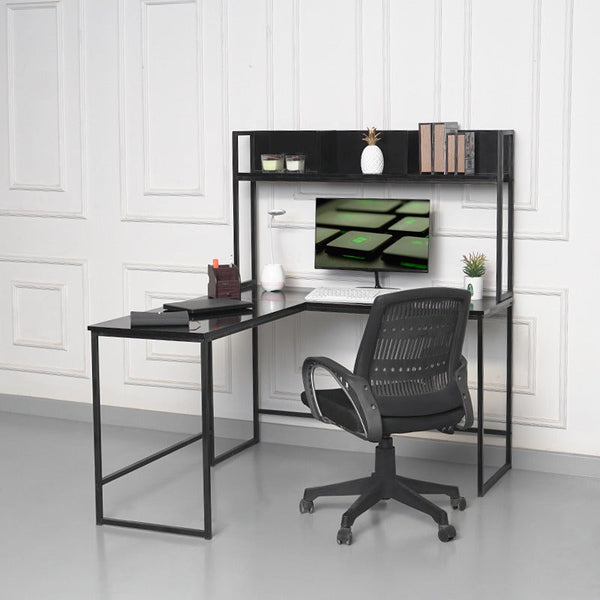 Costway Hutch Home Office Workstation Writing Organizer Desk Table - zeests.com - Best place for furniture, home decor and all you need