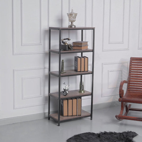 Arturs Bookcase Storage Organizer Rack (5-Tier) - zeests.com - Best place for furniture, home decor and all you need