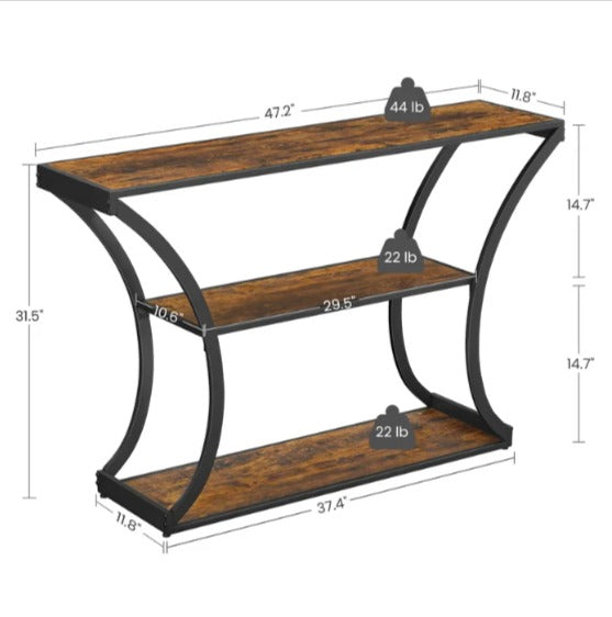 Keellieh Living Lounge Drawing Room Console Table - zeests.com - Best place for furniture, home decor and all you need