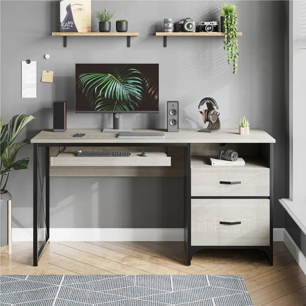 Labelle Living Room Office Work Station Organizer Drawer Desk Table - zeests.com - Best place for furniture, home decor and all you need