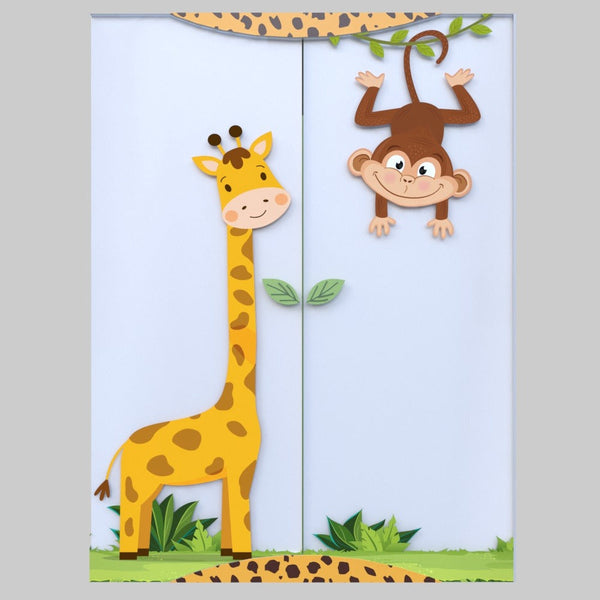 Animalia Armoire Kids Bedroom Home Organizer Storage Closet - zeests.com - Best place for furniture, home decor and all you need