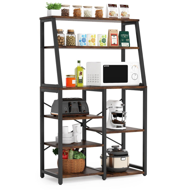 Zilla Tine Kitchen Spices Oven Organizer Storage Bakers Rack - zeests.com - Best place for furniture, home decor and all you need