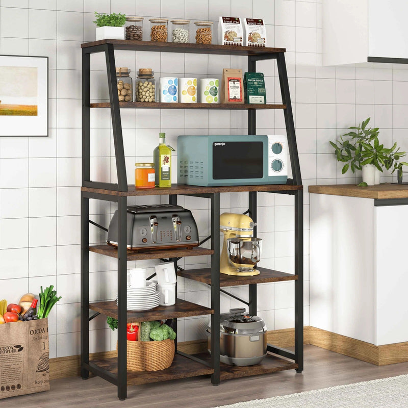 Zilla Tine Kitchen Spices Oven Organizer Storage Bakers Rack - zeests.com - Best place for furniture, home decor and all you need