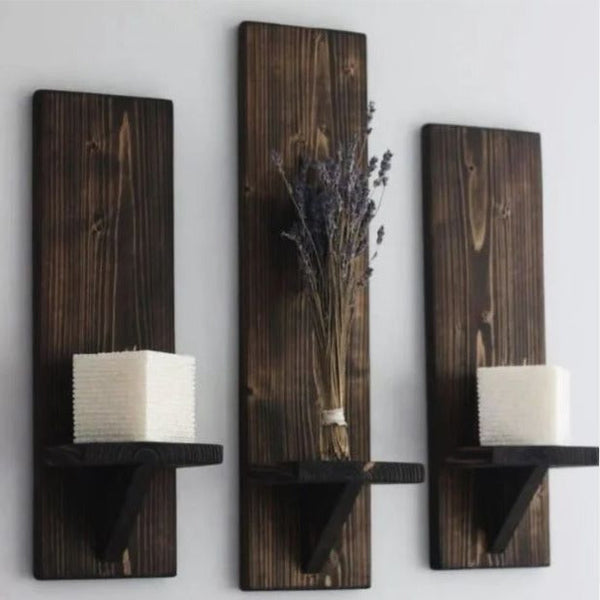 Solid Wooden Logs Set (Pack of 3) - zeests.com - Best place for furniture, home decor and all you need