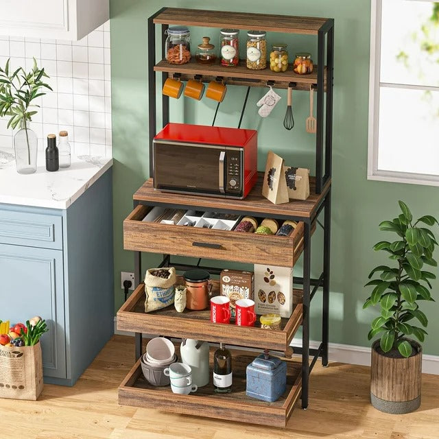 Mrina Multipurpose Kitchen Storage Rack - zeests.com - Best place for furniture, home decor and all you need