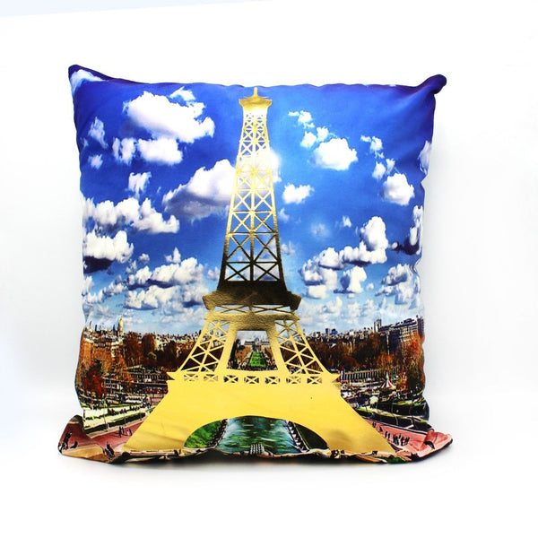 Eiffel tower cushion cover - zeests.com - Best place for furniture, home decor and all you need