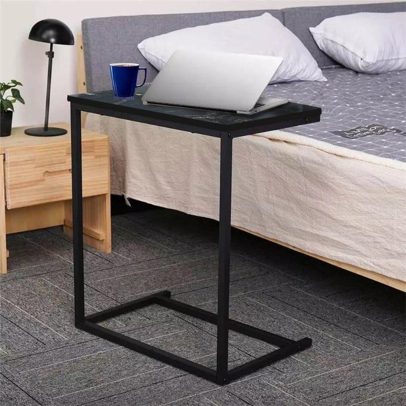 Straight Rectangle Bedside Coffee Laptop Office Table - zeests.com - Best place for furniture, home decor and all you need