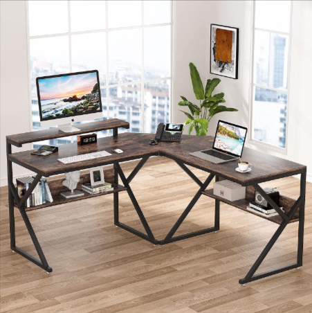 Zeeba Hutch Home Office Workstation Writing Organizer Desk Table - zeests.com - Best place for furniture, home decor and all you need