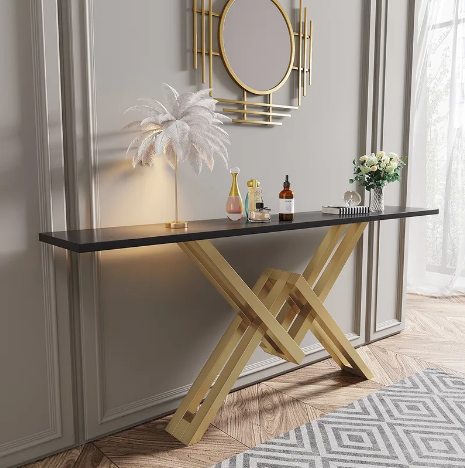 Waterway Lounge Living Room Entryway Console Table - zeests.com - Best place for furniture, home decor and all you need