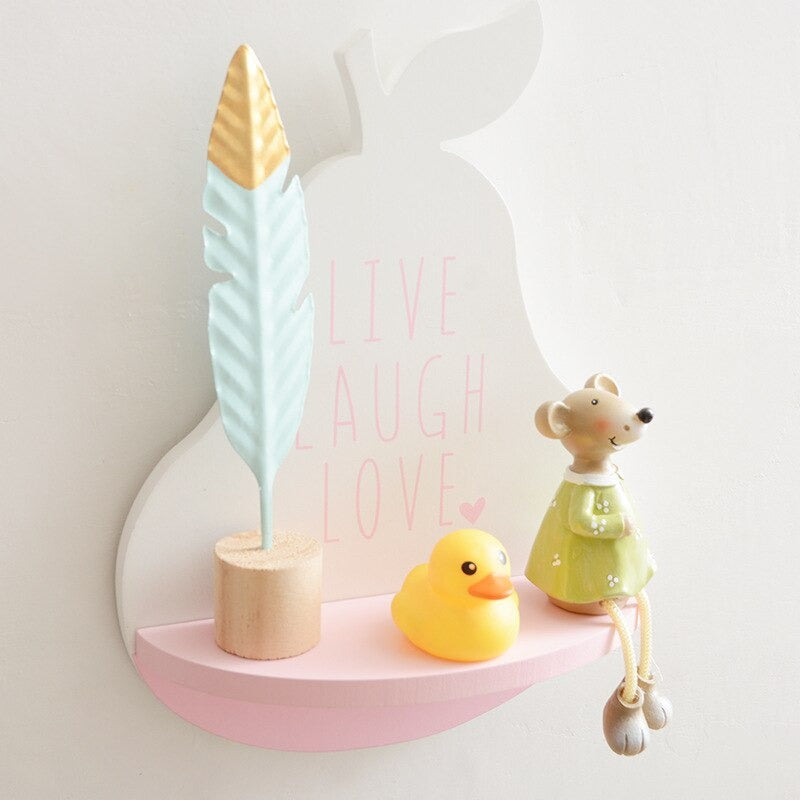 Fruity Kids Organizer Floating Rack Shelve Decor - zeests.com - Best place for furniture, home decor and all you need