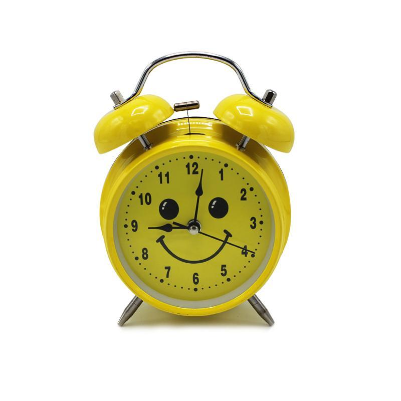 Kids Table Vintage Bell Clock - Smiley - zeests.com - Best place for furniture, home decor and all you need