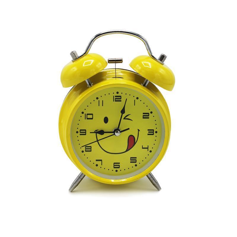Kids Table Vintage Bell Clock - Smiley - zeests.com - Best place for furniture, home decor and all you need