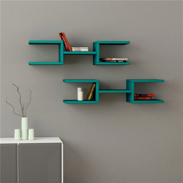 Multi Hype Floating Shelves (Set of 2) - zeests.com - Best place for furniture, home decor and all you need